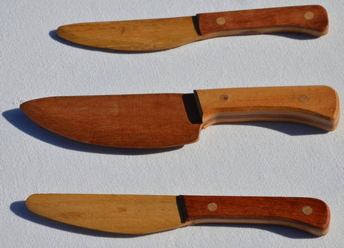 Couteaux en bois