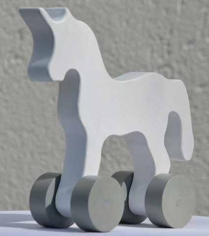 Licorne à roulettes