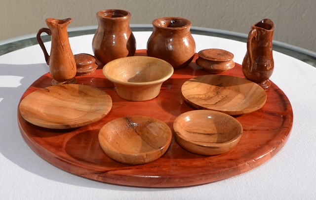 Dinette sequoia noyer