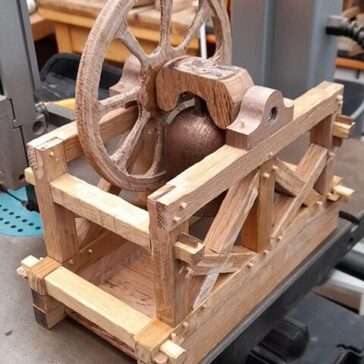 Les paliers support de la cloche sont montés